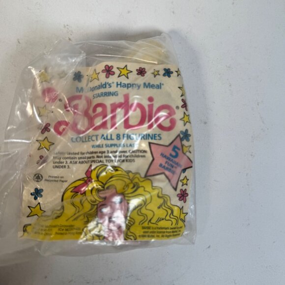 1990 McDonalds Barbie Happy Meal Toys Complete Set of 8 All Sealed Figurines Vtg - Picture 11 of 16